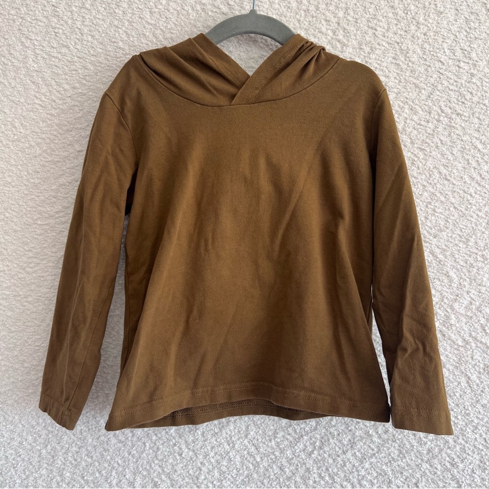 June & January Toddler Long Sleeve Lightweight Hooded Shirt Size 3/4 Years